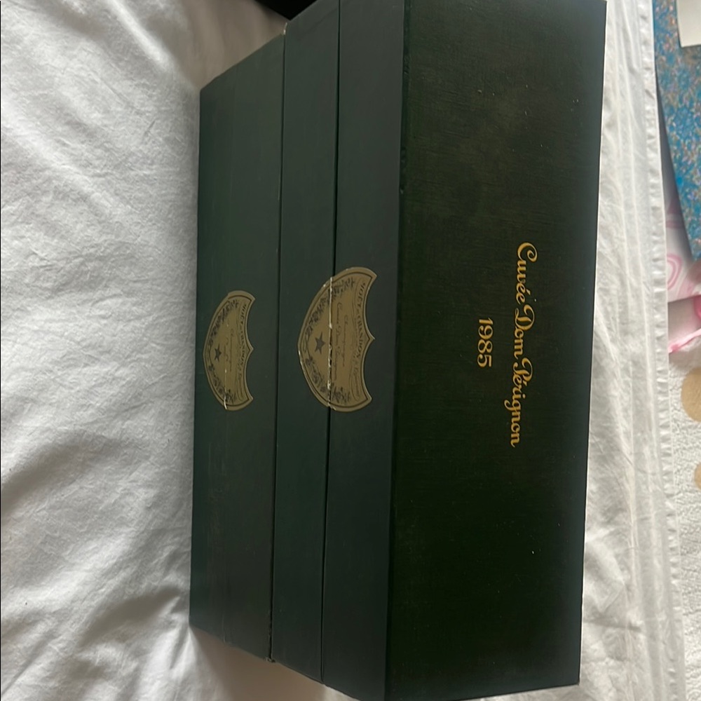 2 1985 Dom Perignon boxes
